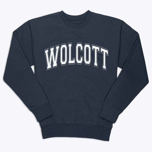 Wolcott Indiana Varsity Premium Crewneck Sweatshirt