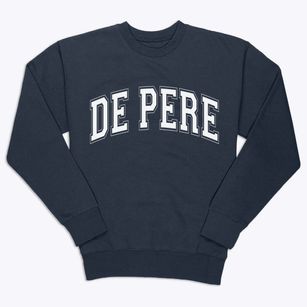 De Pere Wisconsin Varsity Premium Crewneck Sweatshirt