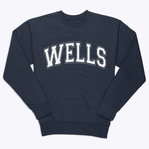 Wells Texas Varsity Premium Crewneck Sweatshirt