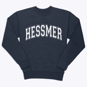 Hessmer Louisiana Varsity Premium Crewneck Sweatshirt