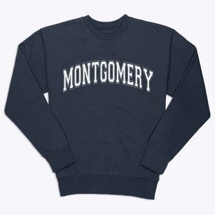 Montgomery Louisiana Varsity Premium Crewneck Sweatshirt