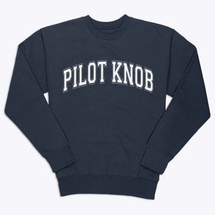 Pilot Knob Missouri Varsity Premium Crewneck Sweatshirt