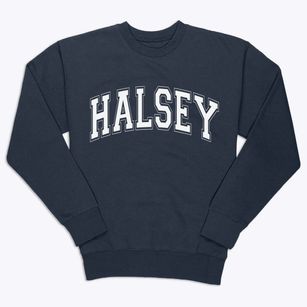 Halsey Wisconsin Varsity Premium Crewneck Sweatshirt