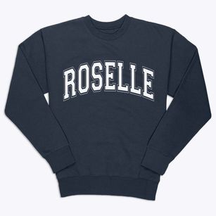 Roselle New Jersey Varsity Premium Crewneck Sweatshirt