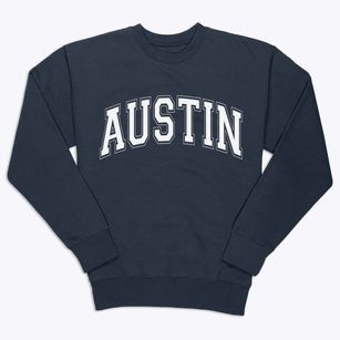 Austin Pennsylvania Varsity Premium Crewneck Sweatshirt