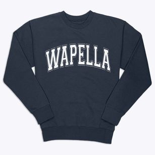Wapella Illinois Varsity Premium Crewneck Sweatshirt
