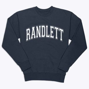 Randlett Oklahoma Varsity Premium Crewneck Sweatshirt