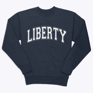Liberty Oklahoma Varsity Premium Crewneck Sweatshirt