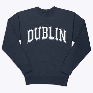 Dublin Georgia Varsity Premium Crewneck Sweatshirt