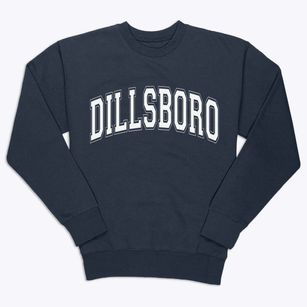 Dillsboro North Carolina Varsity Premium Crewneck Sweatshirt