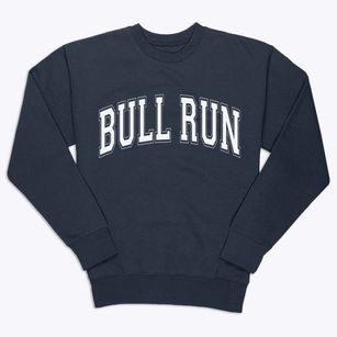 Bull Run Virginia Varsity Premium Crewneck Sweatshirt