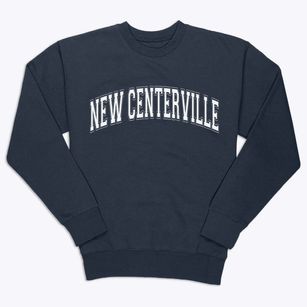 New Centerville Pennsylvania Varsity Premium Crewneck Sweatshirt
