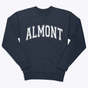 Almont North Dakota Varsity Premium Crewneck Sweatshirt