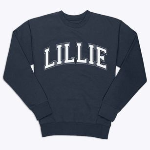 Lillie Louisiana Varsity Premium Crewneck Sweatshirt