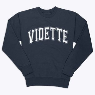 Vidette Georgia Varsity Premium Crewneck Sweatshirt