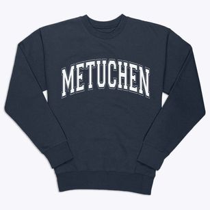 Metuchen New Jersey Varsity Premium Crewneck Sweatshirt