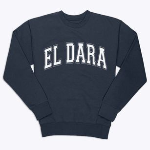 El Dara Illinois Varsity Premium Crewneck Sweatshirt