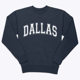 Dallas Georgia Varsity Premium Crewneck Sweatshirt