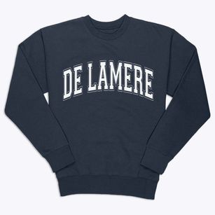 De Lamere North Dakota Varsity Premium Crewneck Sweatshirt