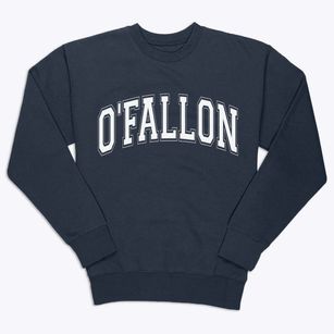 O'fallon Missouri Varsity Premium Crewneck Sweatshirt