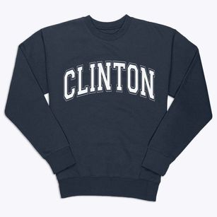 Clinton North Carolina Varsity Premium Crewneck Sweatshirt