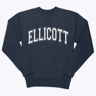 Ellicott New York Varsity Premium Crewneck Sweatshirt