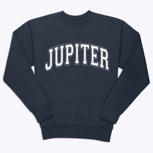 Jupiter Florida Varsity Premium Crewneck Sweatshirt