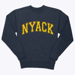 Nyack New York Varsity Premium Crewneck Sweatshirt