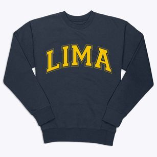 Lima New York Varsity Premium Crewneck Sweatshirt