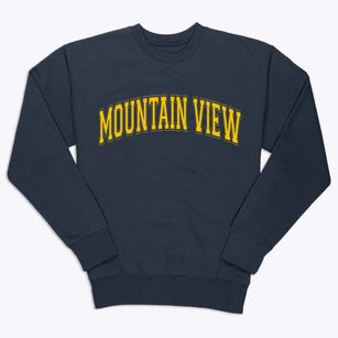 Mountain View Hawaii Varsity Premium Crewneck Sweatshirt