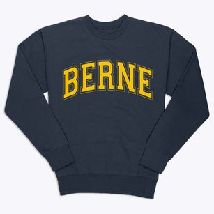 Berne New York Varsity Premium Crewneck Sweatshirt