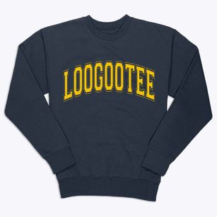 Loogootee Indiana Varsity Premium Crewneck Sweatshirt