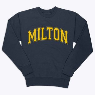 Milton Georgia Varsity Premium Crewneck Sweatshirt