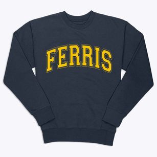 Ferris Texas Varsity Premium Crewneck Sweatshirt