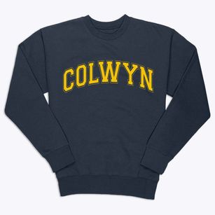 Colwyn Pennsylvania Varsity Premium Crewneck Sweatshirt