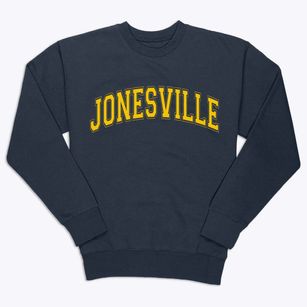 Jonesville North Carolina Varsity Premium Crewneck Sweatshirt