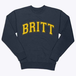 Britt Iowa Varsity Premium Crewneck Sweatshirt