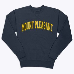 Mount Pleasant North Carolina Varsity Premium Crewneck Sweatshirt