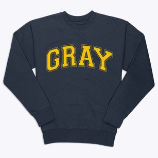 Gray Tennessee Varsity Premium Crewneck Sweatshirt