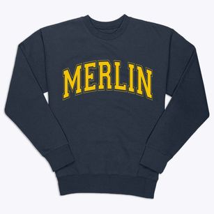 Merlin Oregon Varsity Premium Crewneck Sweatshirt