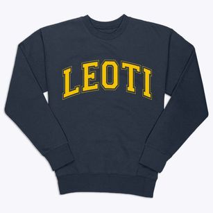 Leoti Kansas Varsity Premium Crewneck Sweatshirt