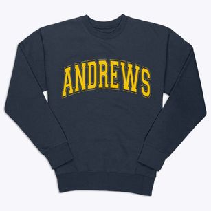 Andrews Indiana Varsity Premium Crewneck Sweatshirt