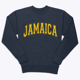 Jamaica Vermont Varsity Premium Crewneck Sweatshirt