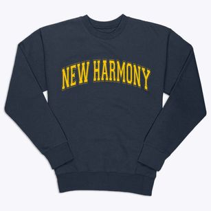 New Harmony Indiana Varsity Premium Crewneck Sweatshirt