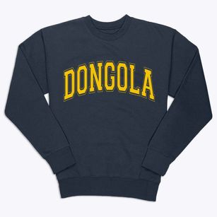 Dongola Illinois Varsity Premium Crewneck Sweatshirt