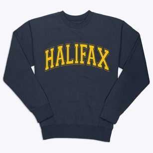 Halifax Vermont Varsity Premium Crewneck Sweatshirt