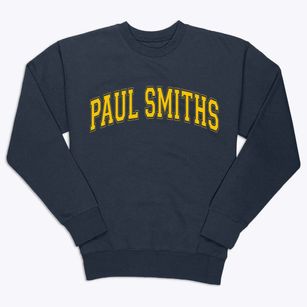 Paul Smiths New York Varsity Premium Crewneck Sweatshirt
