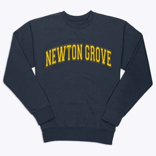 Newton Grove North Carolina Varsity Premium Crewneck Sweatshirt