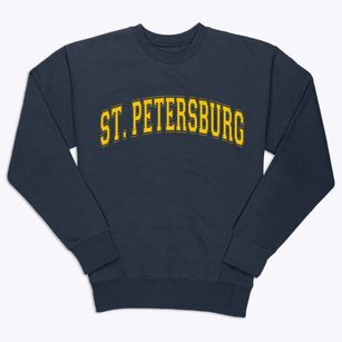 St. Petersburg Pennsylvania Varsity Premium Crewneck Sweatshirt