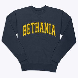 Bethania North Carolina Varsity Premium Crewneck Sweatshirt